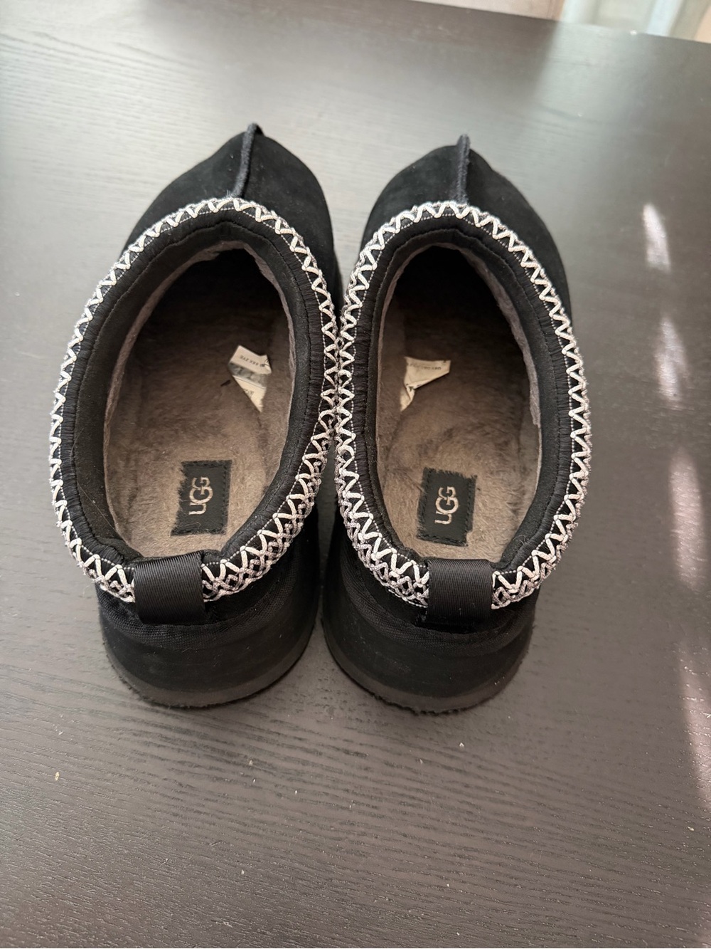 UGG Tazz II Platform Slip-On Clog - Black - Picture 4 of 5